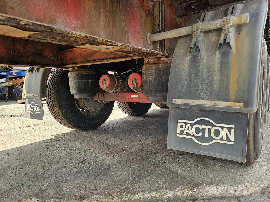 Pacton TXD 340| HEAVY DUTY TRAILER | BPW DRUM 平板半挂车\侧翻自卸半挂车