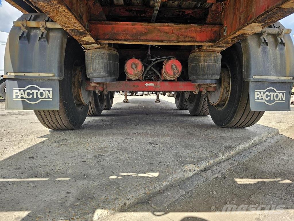 Pacton TXD 340| HEAVY DUTY TRAILER | BPW DRUM 平板半挂车\侧翻自卸半挂车