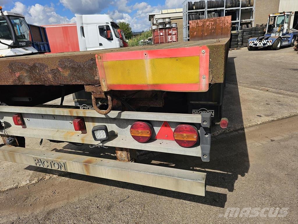 Pacton TXD 340| HEAVY DUTY TRAILER | BPW DRUM 平板半挂车\侧翻自卸半挂车