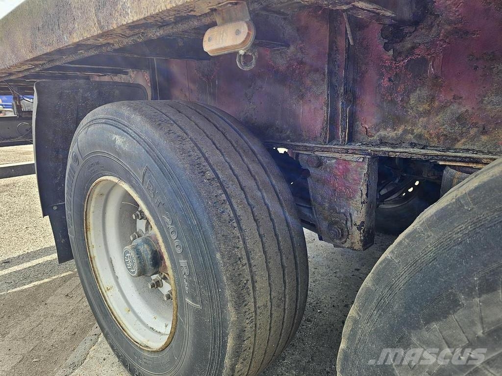Pacton TXD 340| HEAVY DUTY TRAILER | BPW DRUM 平板半挂车\侧翻自卸半挂车