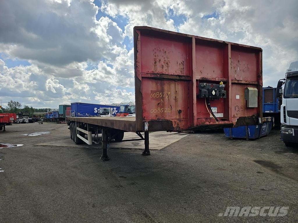 Pacton TXD 340| HEAVY DUTY TRAILER | BPW DRUM 平板半挂车\侧翻自卸半挂车