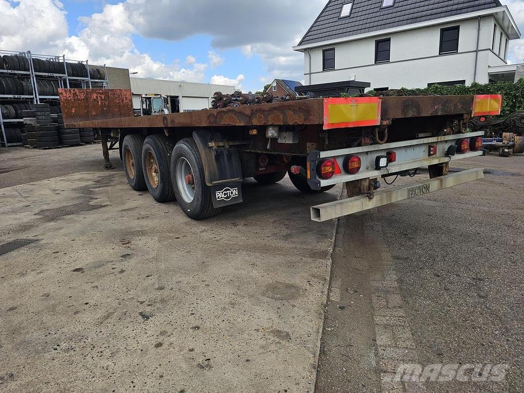 Pacton TXD 340| HEAVY DUTY TRAILER | BPW DRUM 平板半挂车\侧翻自卸半挂车
