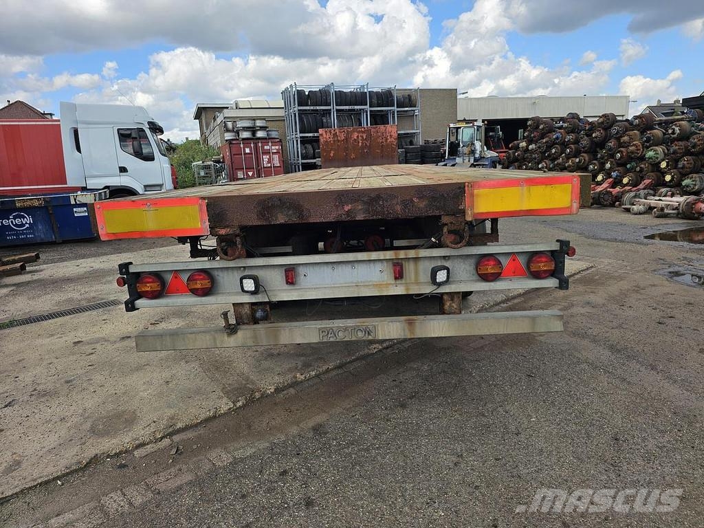 Pacton TXD 340| HEAVY DUTY TRAILER | BPW DRUM 平板半挂车\侧翻自卸半挂车