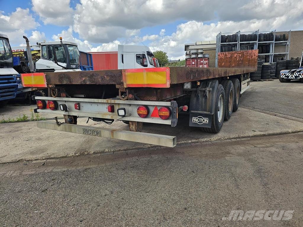 Pacton TXD 340| HEAVY DUTY TRAILER | BPW DRUM 平板半挂车\侧翻自卸半挂车