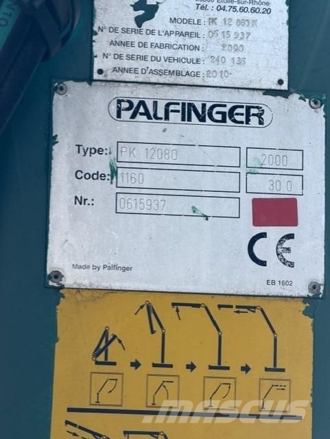 MAN TGM 19.250 PALFINGER CRANE/SLIDE HOOD/LAYING FLAT/ Kraner til alt terræn