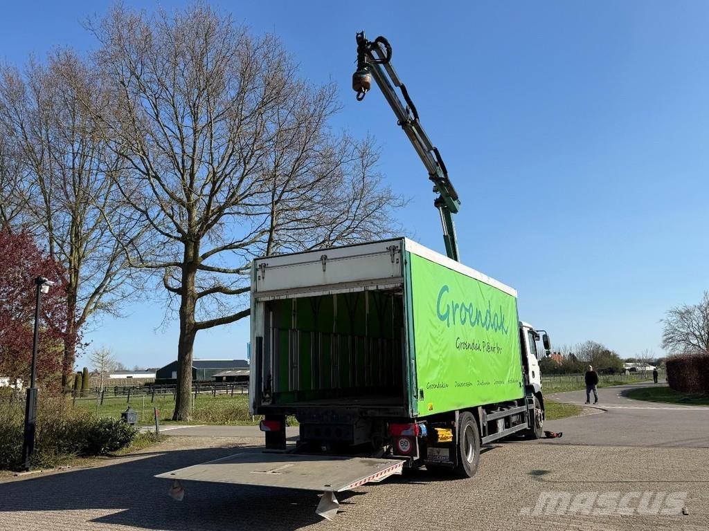MAN TGM 19.250 PALFINGER CRANE/SLIDE HOOD/LAYING FLAT/ Kraner til alt terræn