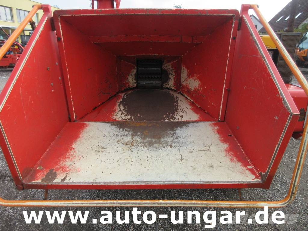 Dücker HM200 Tandemachse Holzhacker Hatz Diesel Häcksler 碎木機