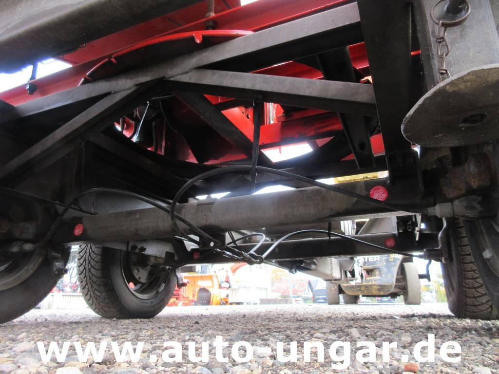 Dücker HM200 Tandemachse Holzhacker Hatz Diesel Häcksler 碎木機