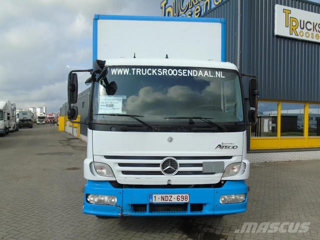 Mercedes-Benz Atego 1218 + euro 5 + lift Samochody ciężarowe ze skrzynią zamkniętą