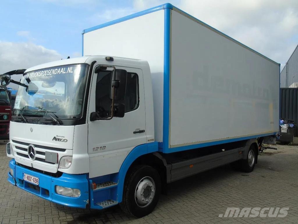 Mercedes-Benz Atego 1218 + euro 5 + lift Samochody ciężarowe ze skrzynią zamkniętą