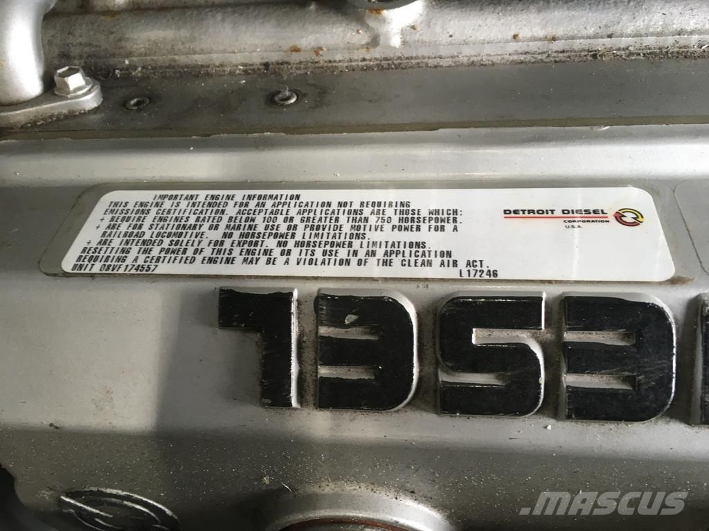 Detroit Diesel 8V92TA 8083-7405 GENERATOR 320KVA USED Diesel Generators