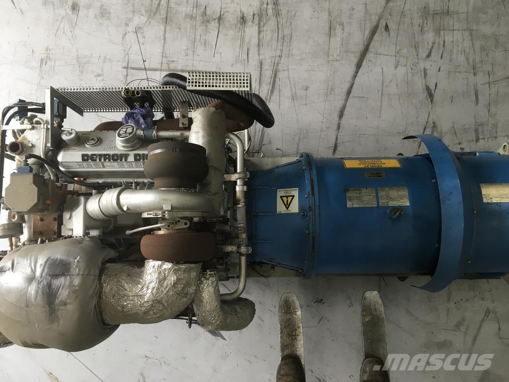 Detroit Diesel 8V92TA 8083-7405 GENERATOR 320KVA USED Diesel Generators