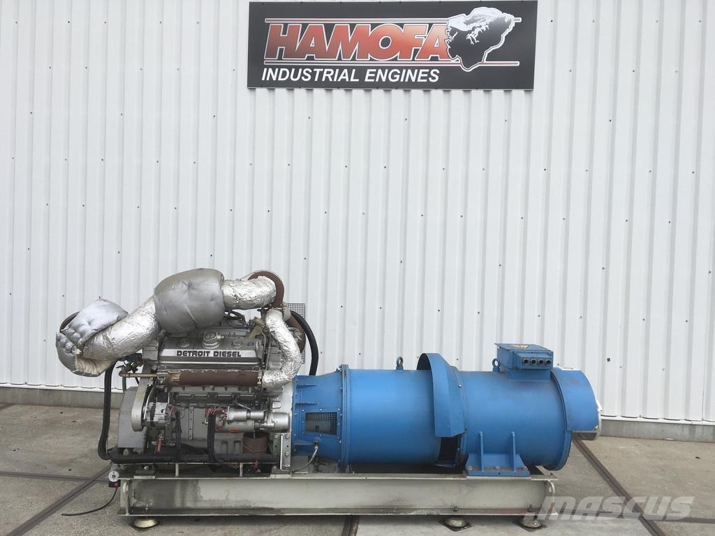 Detroit Diesel 8V92TA 8083-7405 GENERATOR 320KVA USED Diesel Generators