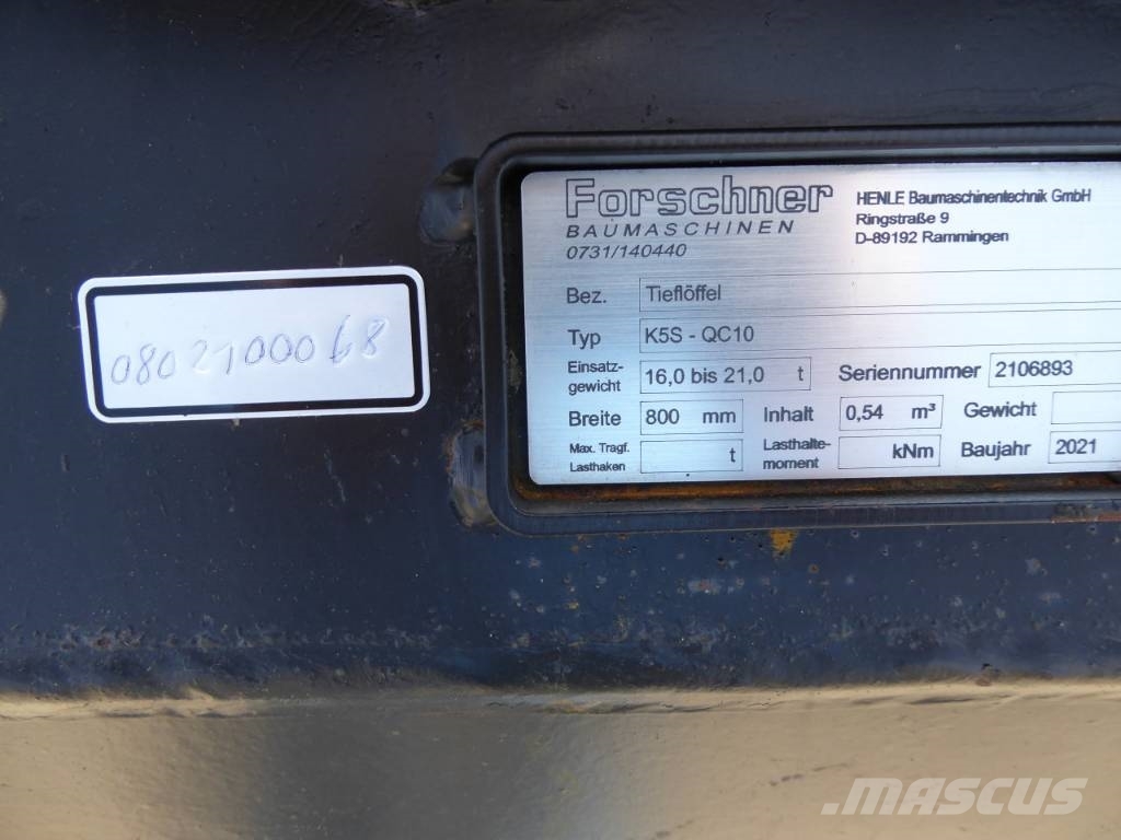 Lehnhoff Löffel MS10 HS10 MS21 HS21 neu Excavator
