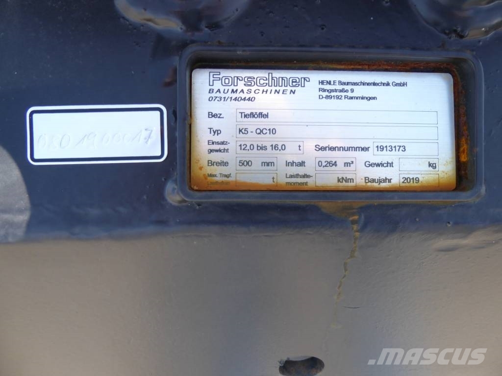 Lehnhoff Löffel MS10 HS10 MS21 HS21 neu Excavator