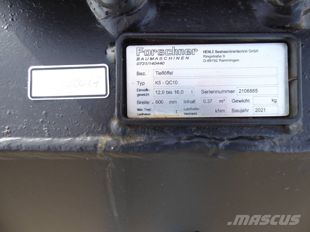 Lehnhoff Löffel MS10 HS10 MS21 HS21 neu Excavator