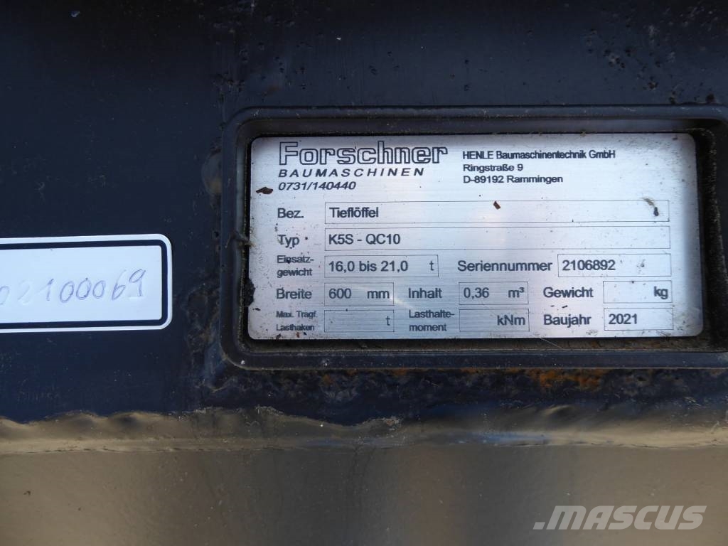 Lehnhoff Löffel MS10 HS10 MS21 HS21 neu Excavator