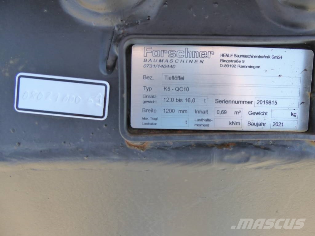 Lehnhoff Löffel MS10 HS10 MS21 HS21 neu Excavator