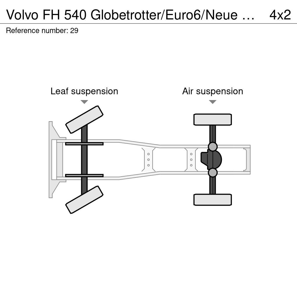 Volvo FH 540 Globetrotter/Euro6/Neue Motor وحدات الجر