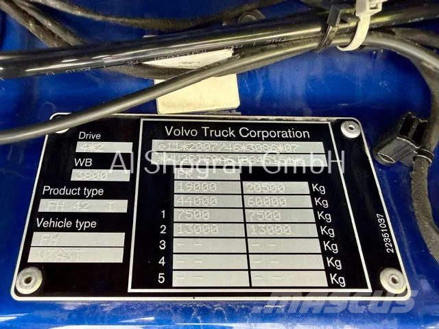 Volvo FH 540 Globetrotter/Euro6/Neue Motor وحدات الجر