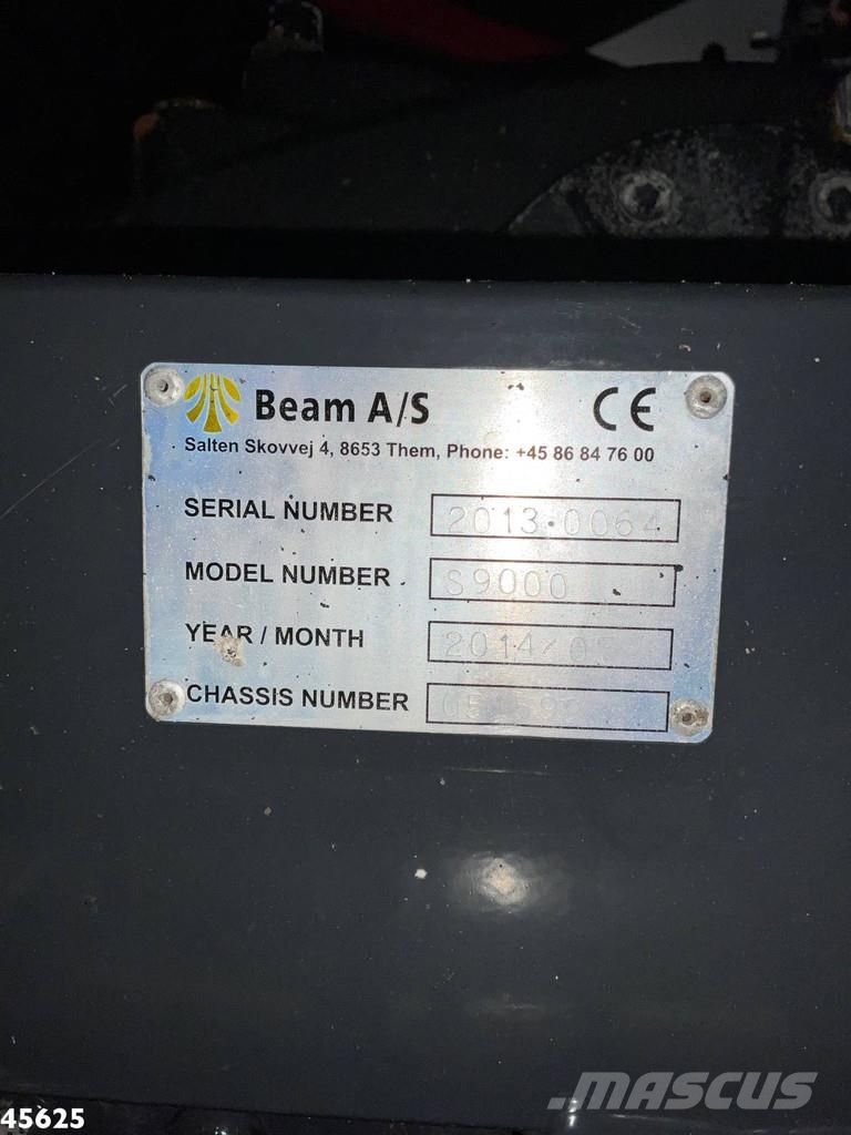 MAN TGS 18.440 Euro 6 Beam S9000 Wegdekreiniger links Sweeper trucks