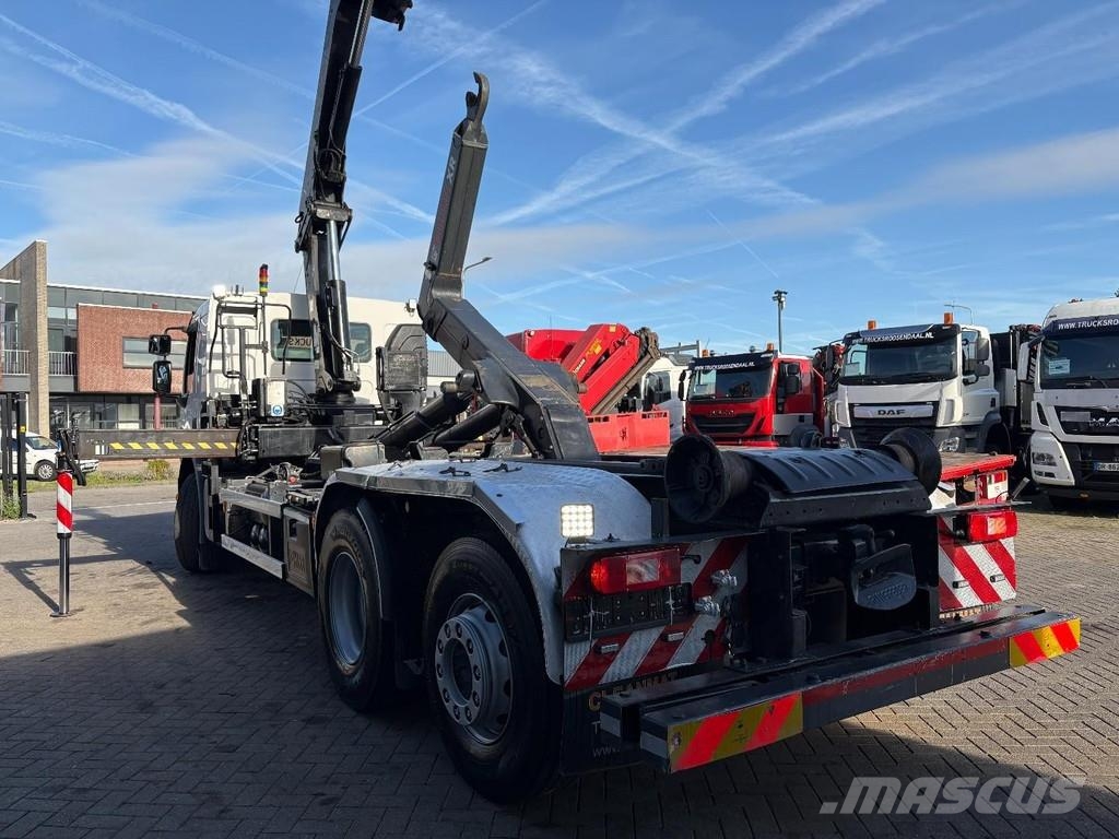 Volvo FE 320 + HIAB 166 ES -3---3X EXT. + MULTILIFT 21to Rabljeni žerjavi za vsak teren