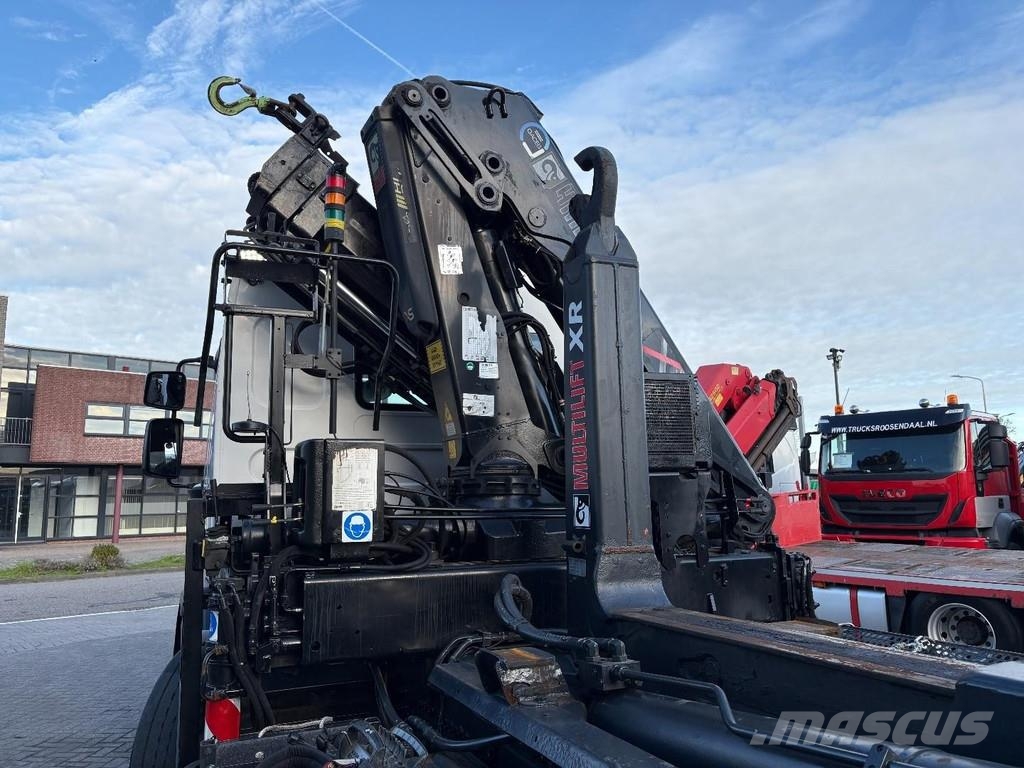 Volvo FE 320 + HIAB 166 ES -3---3X EXT. + MULTILIFT 21to Rabljeni žerjavi za vsak teren