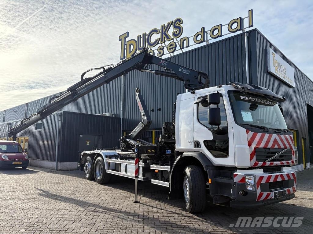 Volvo FE 320 + HIAB 166 ES -3---3X EXT. + MULTILIFT 21to Rabljeni žerjavi za vsak teren