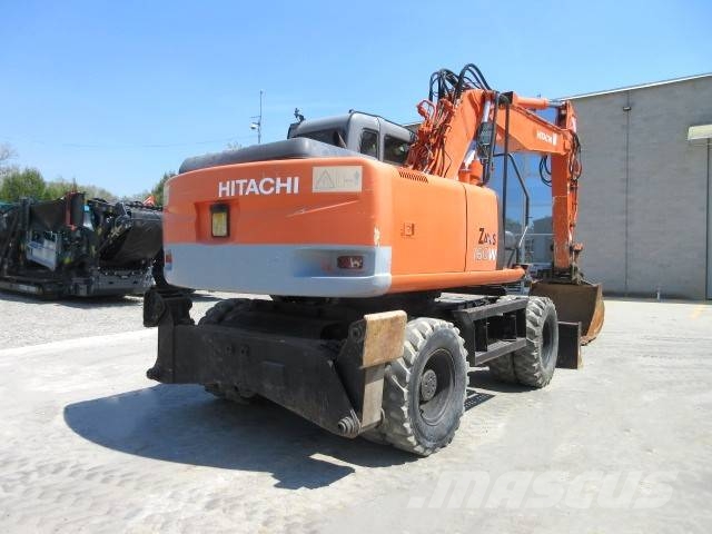 Hitachi ZX 160 W Gumikerekes kotrók
