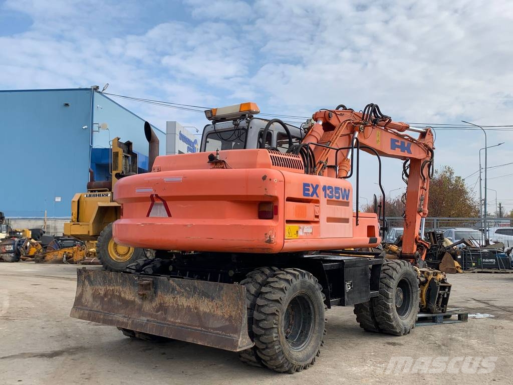 Fiat-Kobelco EX135W+Rototilt Εκσκαφείς με τροχούς - λάστιχα