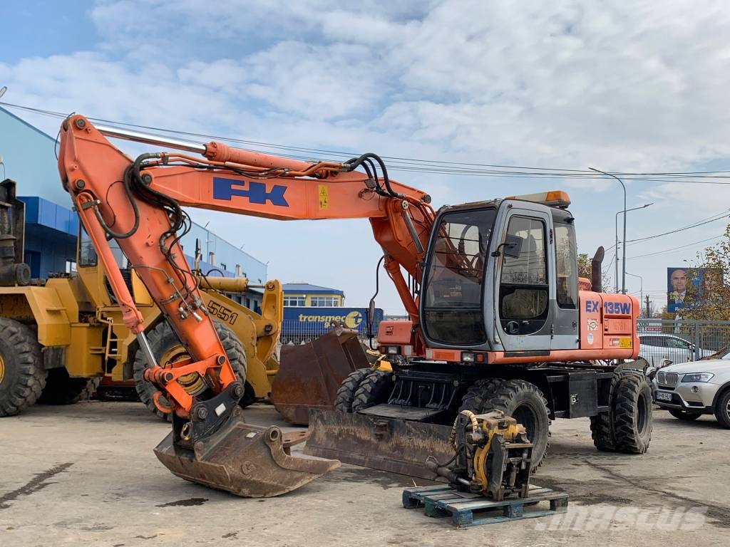 Fiat-Kobelco EX135W+Rototilt Εκσκαφείς με τροχούς - λάστιχα