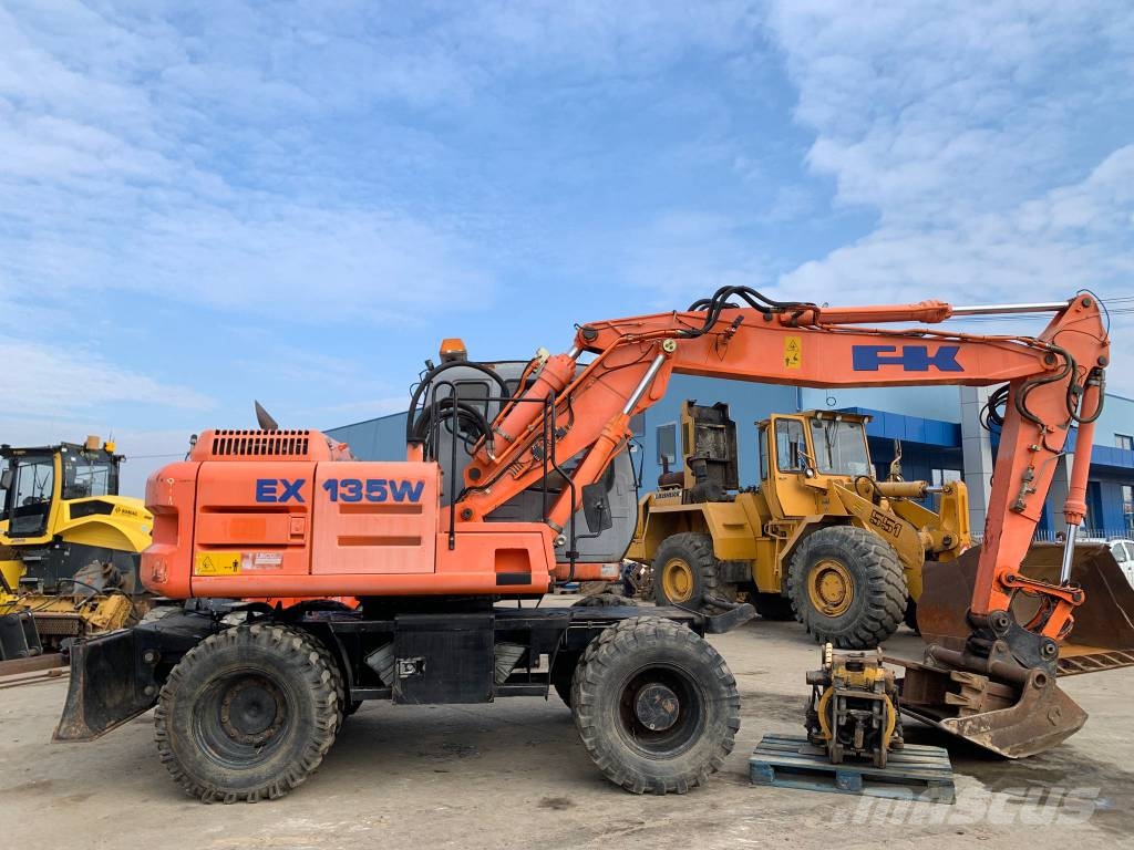 Fiat-Kobelco EX135W+Rototilt Εκσκαφείς με τροχούς - λάστιχα