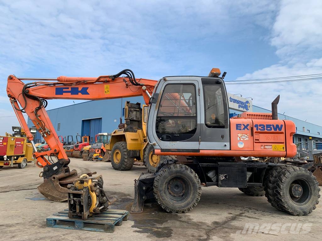 Fiat-Kobelco EX135W+Rototilt Εκσκαφείς με τροχούς - λάστιχα