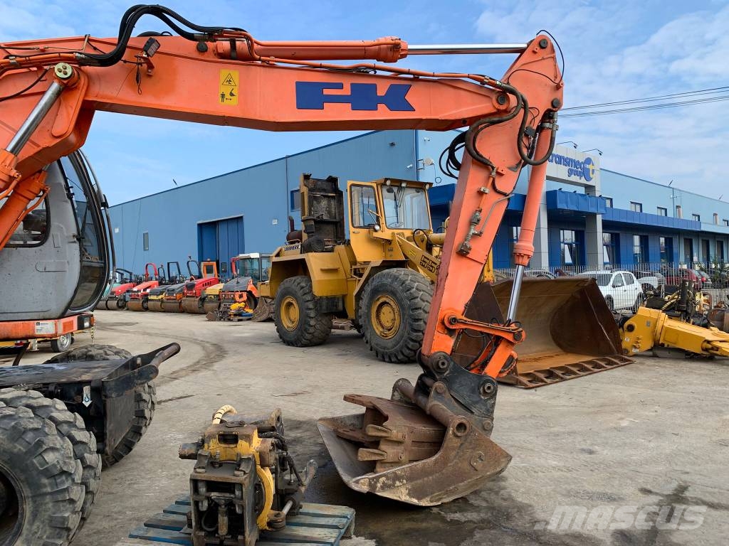 Fiat-Kobelco EX135W+Rototilt Εκσκαφείς με τροχούς - λάστιχα