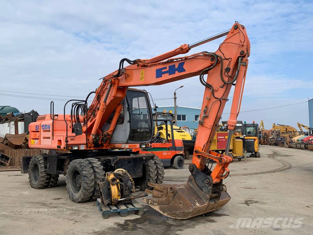 Fiat-Kobelco EX135W+Rototilt Εκσκαφείς με τροχούς - λάστιχα