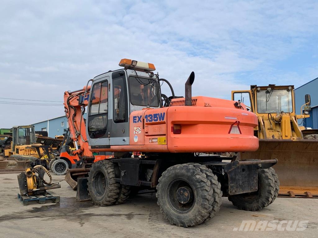 Fiat-Kobelco EX135W+Rototilt Εκσκαφείς με τροχούς - λάστιχα
