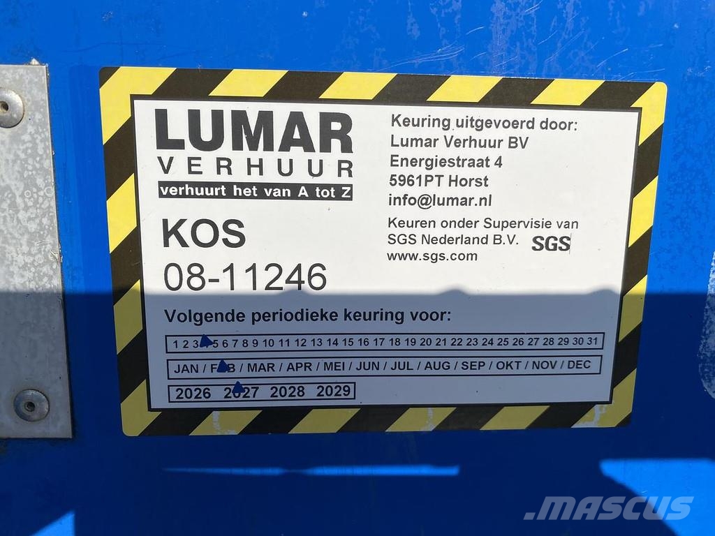 Omega Platforms TS105-500, Rups schaarhoogwerker Andere liften en hoogwerkers