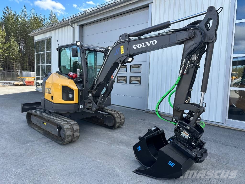 Volvo ECR50F ECR50 F grävmaskin rotortilt etc 725.000+m Miniescavatori