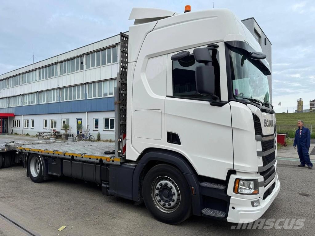 Scania R540 4X2 EURO 6 - 1 METER EXTENDABLE + FMS DIEPLAD Camiones de cama baja
