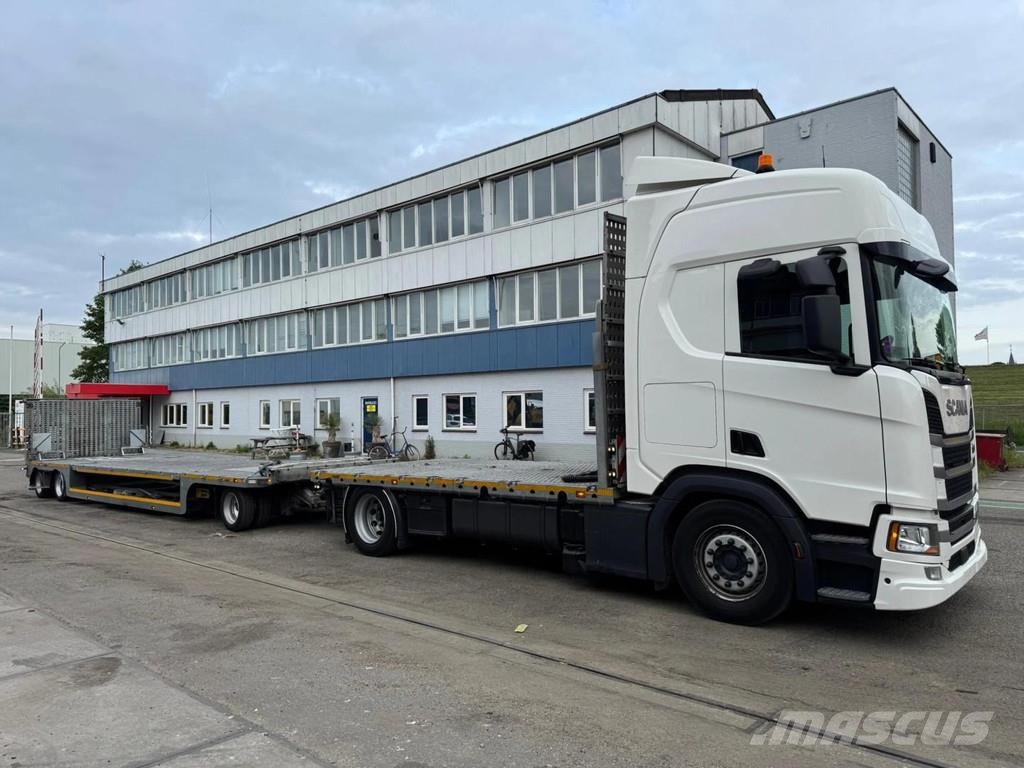 Scania R540 4X2 EURO 6 - 1 METER EXTENDABLE + FMS DIEPLAD Camiones de cama baja