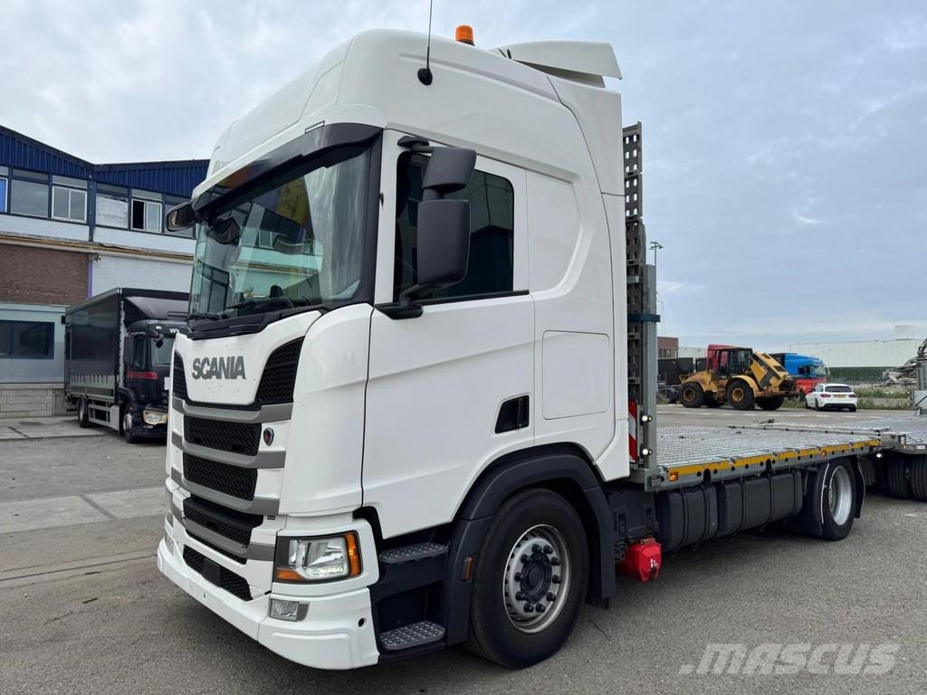 Scania R540 4X2 EURO 6 - 1 METER EXTENDABLE + FMS DIEPLAD Camiones de cama baja