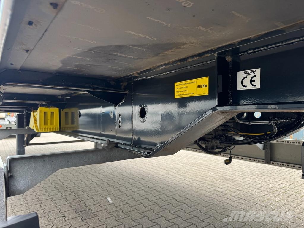 Krone City / Schuifzeil-Dak / 2500kg Laadklep / Stuur-as Schuifzeilen