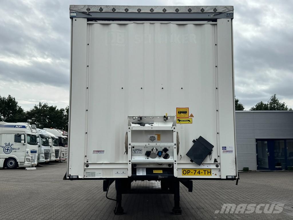 Krone City / Schuifzeil-Dak / 2500kg Laadklep / Stuur-as Schuifzeilen