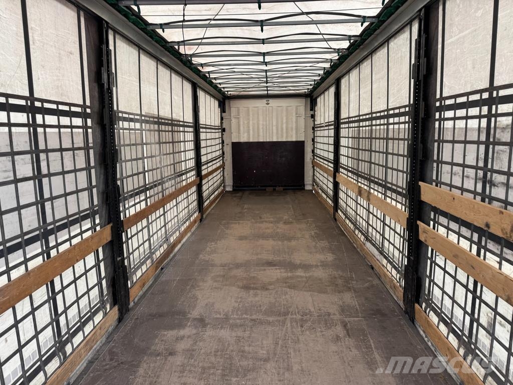 Krone City / Schuifzeil-Dak / 2500kg Laadklep / Stuur-as Schuifzeilen