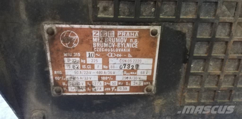 Svářečka - ZSE PRAHA WTU 315 Sonstige Baumaschinen