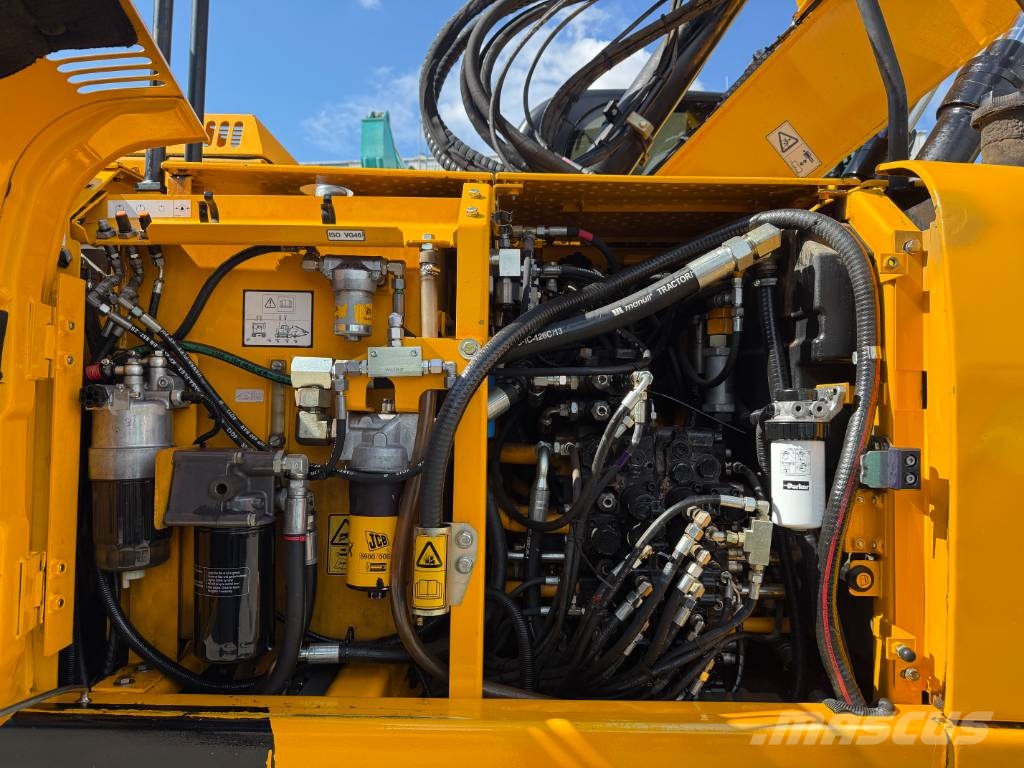 JCB JZ255 NLC OQ 70/55 Schild Versteller Kamera Paletli ekskavatörler