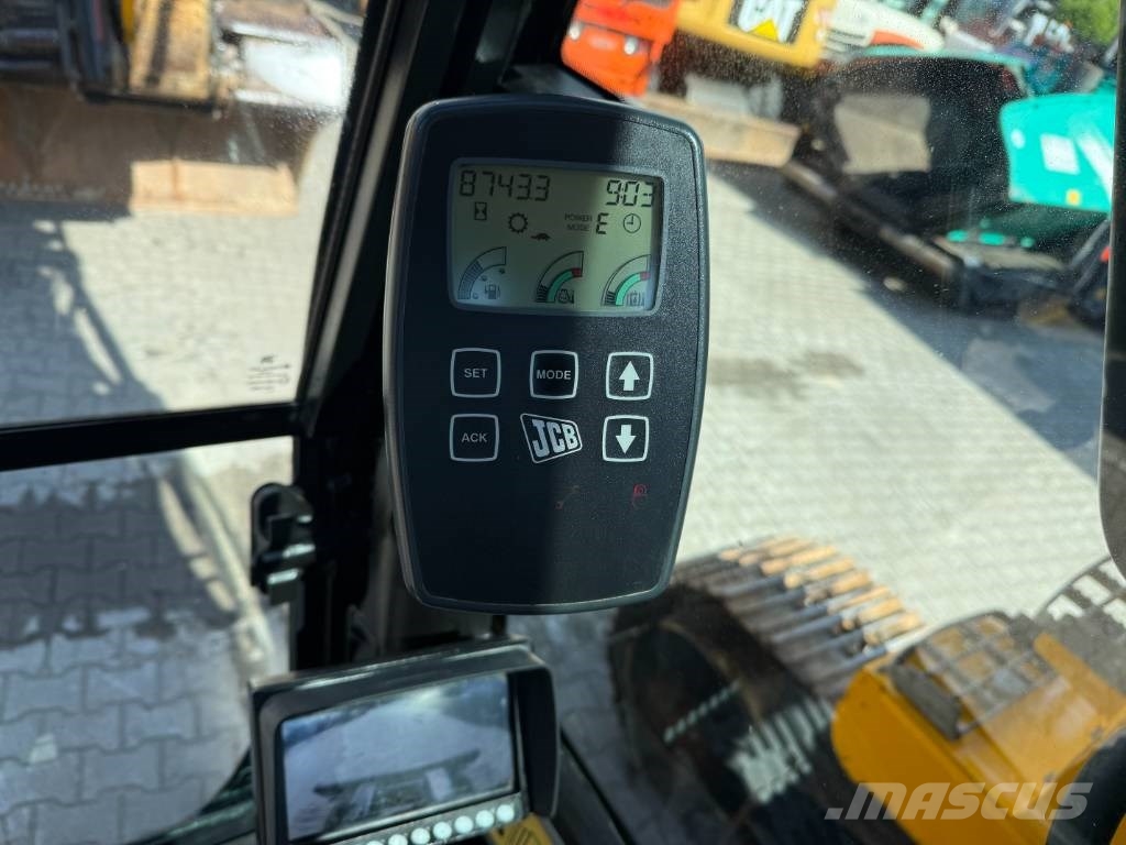JCB JZ255 NLC OQ 70/55 Schild Versteller Kamera Paletli ekskavatörler