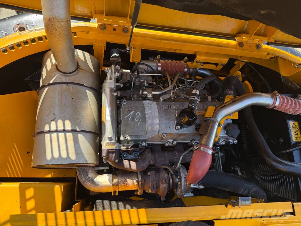 JCB JZ255 NLC OQ 70/55 Schild Versteller Kamera Paletli ekskavatörler