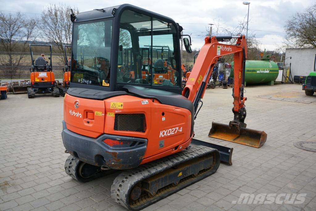 Kubota KX 27-4 Minigraafmachines < 7t
