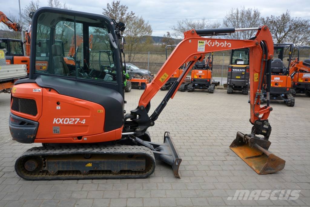 Kubota KX 27-4 Minigraafmachines < 7t